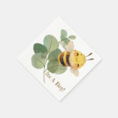 Serviette En Papier Serviettes de Cocktail d'Abeille (Coin)