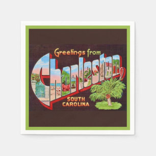 Serviette En Papier Serviettes de cocktail de Charleston SC
