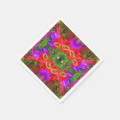 Serviette En Papier serviettes de cocktail de mardi gras (Coin)