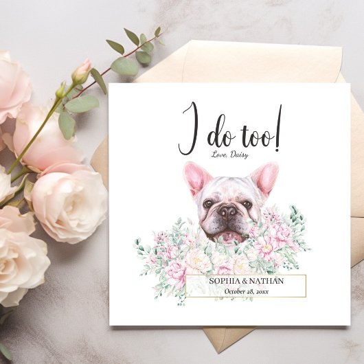 Serviette En Papier Serviettes de cocktail de mariage pour chien Boule