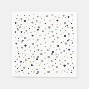 Serviette En Papier Serviettes de cocktail/dessert de confettis