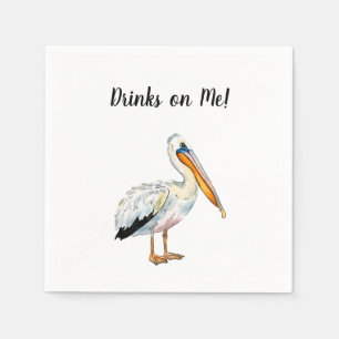 Serviette En Papier Serviettes de cocktail d'été