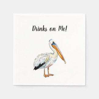 Serviette En Papier Serviettes de cocktail d'été