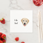 Serviette En Papier Serviettes de cocktail du laboratoire jaune (En situation)