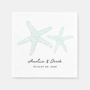Serviette En Papier Serviettes de cocktail en forme d'étoile de mer tu