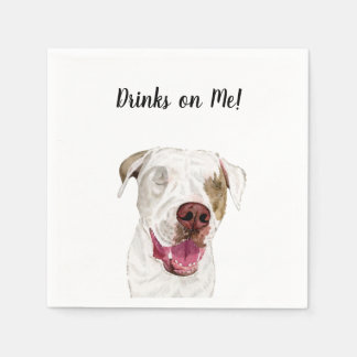 Serviette En Papier Serviettes de cocktail pour chien