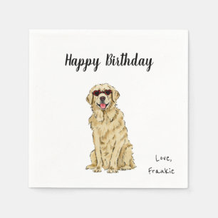 Serviette En Papier Serviettes de cocktail pour chien
