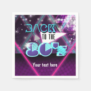 Serviette En Papier Serviettes de cocktail pour dîner glamour des anné