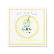 Serviettes de cocktail pour événement à thème de g