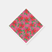 Serviette En Papier Serviettes de coeur et d'amour (Coin)