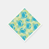 Serviette En Papier Serviettes de crabes jetées par Creative Bee Studi (Coin)