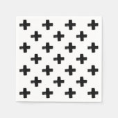 Serviette En Papier Serviettes de croix (Devant)