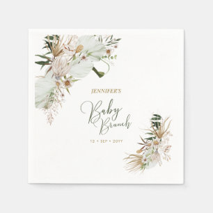 Serviette En Papier Serviettes de décoration pour Baby Shower Brunch B