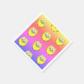 Serviette En Papier Serviettes de dessin pour bébé hibou (Coin)