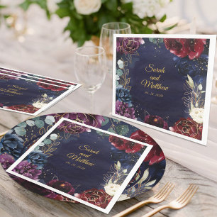 Serviette En Papier Serviettes de dîner carrées de 8" pour mariage en