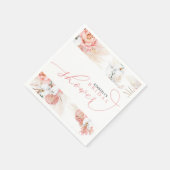 Serviette En Papier Serviettes de douche en herbe de Pampas florale ro (Coin)