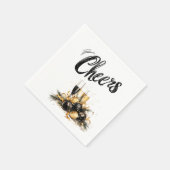 Serviette En Papier Serviettes de fête "Cheers" (Coin)