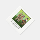 Serviette En Papier Serviettes de fête d'action de grâces (Coin)