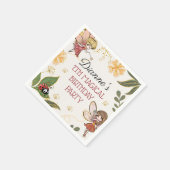 Serviette En Papier Serviettes de fête d'anniversaire fée magique (Coin)