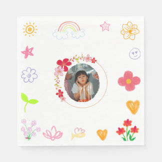 Serviette En Papier Serviettes de fête d'anniversaire pour enfants – J