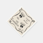 Serviette En Papier Serviettes de fête de fiançailles Cocktail (Coin)