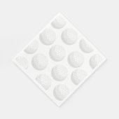 Serviette En Papier Serviettes de fête de golf (Coin)