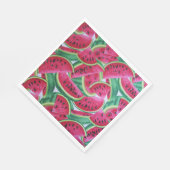 Serviette En Papier Serviettes de fête de pastèque (Coin)
