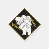 Serviette En Papier Serviettes de fête des bières (Coin)