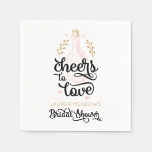 Serviette En Papier Serviettes de Fête des mariées à l'amour