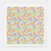 Serviette En Papier Serviettes de fête d'été (Devant)