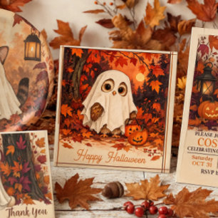 Serviette En Papier Serviettes de fête d'Halloween avec un costume de