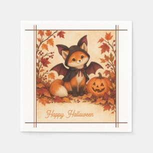 Serviette En Papier Serviettes de fête d'Halloween Costume de Chauve-S