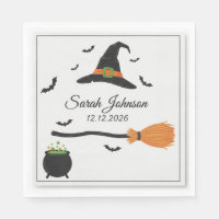 Serviettes de fête d'Halloween effrayantes | Fantô