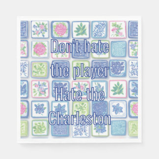 Serviette En Papier Serviettes de fête drôles pour Mahjong