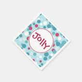 Serviette En Papier Serviettes de fête joyeuse (Coin)