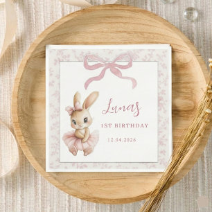 Serviette En Papier Serviettes de fête personnalisées pour le premier