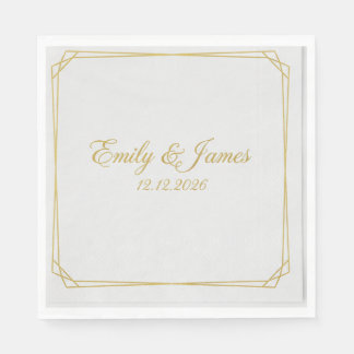Serviette En Papier serviettes de fête personnalisées, serviettes en p