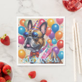 Serviette En Papier Serviettes de fête pour animaux de fête (En situation)