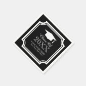 Serviette En Papier Serviettes de fête pour diplômés sur mesure (Coin)