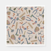 Serviette En Papier Serviettes de fête pour outils de construction à l (Devant)