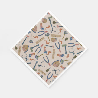 Serviette En Papier Serviettes de fête pour outils de construction à l