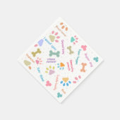 Serviette En Papier Serviettes de fête Super chien (Coin)