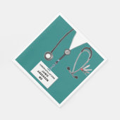 Serviette En Papier Serviettes de fin d'études Médicales (Coin)