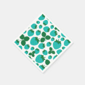 Serviette En Papier Serviettes de fraises (Coin)