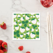 Serviette En Papier Serviettes de fraises (En situation)