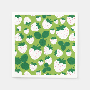 Serviette En Papier Serviettes de fraises