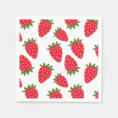 Serviette En Papier Serviettes de fraises (Devant)