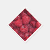 Serviette En Papier Serviettes de framboise (Coin)