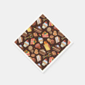 Serviette En Papier Serviettes de friandises (Coin)