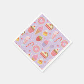 Serviette En Papier Serviettes de friandises (Coin)